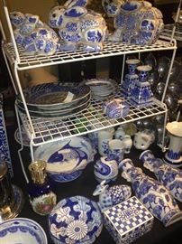 More blue & white selections