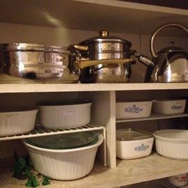 Great cookware and Corning ware