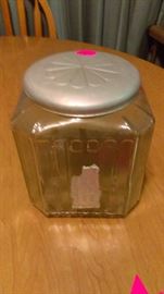 Vintage deco sugar jar