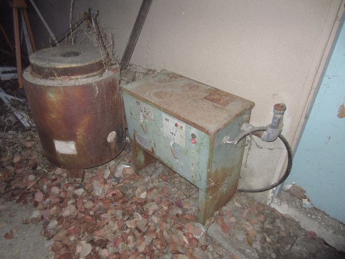 Gas fired kiln