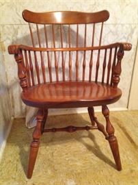 2 Windsor Solid Rock Maple Chairs.   127.50 pr.  (One of the chairs needs a little TLC!)