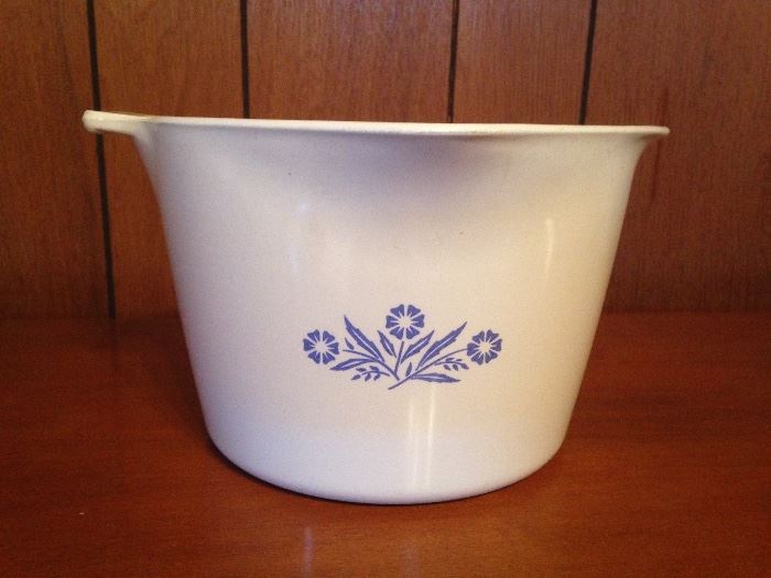 Corning Blue Corn Flower Sauce Maker:  16.50