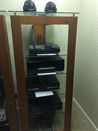 Stereo Equipment and equipment rack
