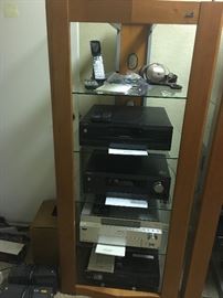Stereo Equipment and equipment rack