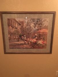 "The Flower Girl" by L. Gordon