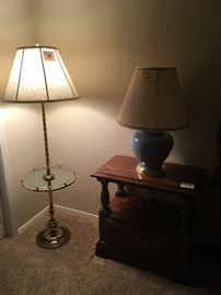 Lamps, nightstand