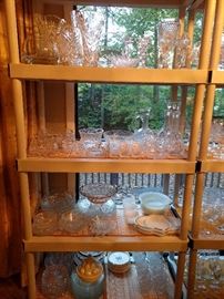 Nice crystal decanters.                                                                       To the asshole who came to our last sale and stole all of the stoppers, don't bother coming to our sale - I know who you are.