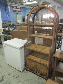 CHEST FREEZER AND WICKER