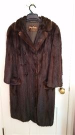mink coat - excellent condition
