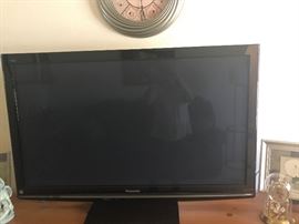 50 inch Panasonic HDTV with manual.