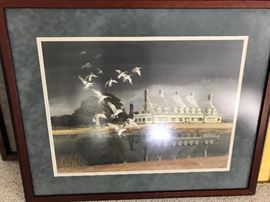 LITHOGRAPH SIGNED AND NUMBERED WITH COA