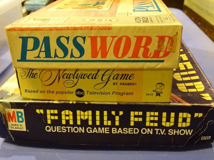 Vintage board games