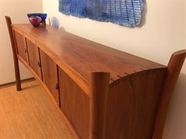 Amazing award winning hand crafted console table. It is truly a stunning piece of furniture