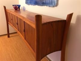 Amazing award winning hand crafted console table. It is truly a stunning piece of furniture