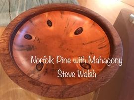 Norfolk Pine with Mahogany by Steve Walsh
