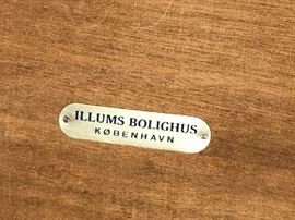 Danish Game Table by Illums Bolighus