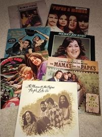 The Mama's and the Papa's Record Albums 