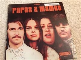 The Mama's and the Papa's Record Album with gimmick cover 