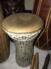 Hand-made drum