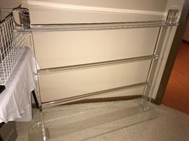 Amazing Lucite Quilt Rack!