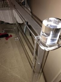 Amazing Lucite Quilt Rack!