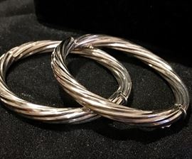 Sterling bracelets 