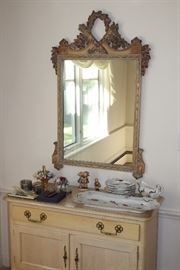 DR cabinet and mirror