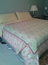 King Size Memory Foam Mattress and Frame, this bed is like sleeping on the clouds! No Joking!!!