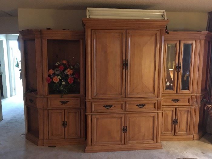 5 pc. Entertainment Center - Pieces priced separately