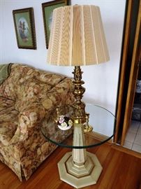 Stiffel Brass lamp