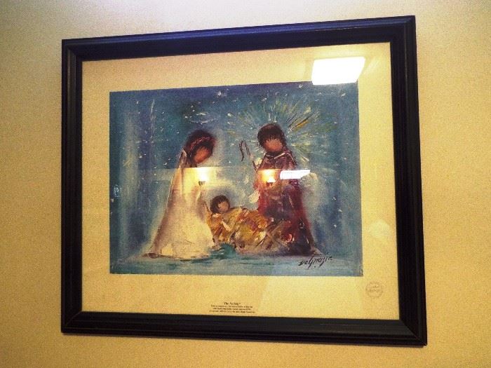 Ted DeGrazia's "Bell of Hope" signed print