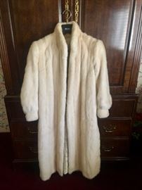 Full length mink coat 