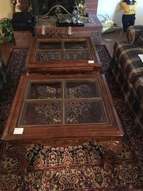 Pair of Chippendale end tables - $125.00 pair 