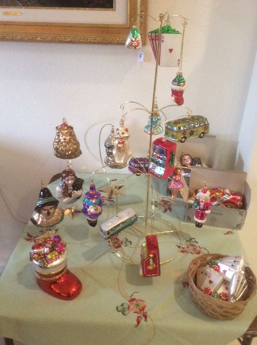 Polonaise and Radko ornaments