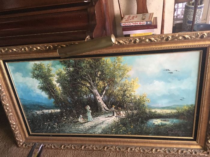 signed oil painting