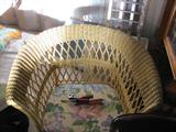 Antique Wicker Rocker