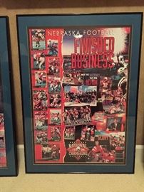 Framed Husker Print