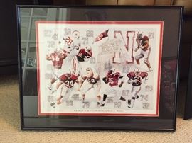 Framed Husker Print
