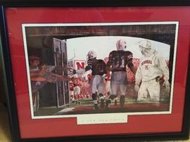 Framed Husker Print