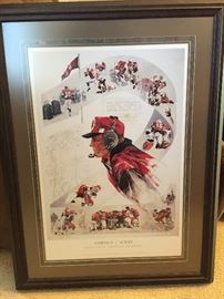 Framed Tom Osborne Print