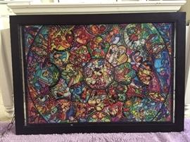 Translucent Framed Disney Puzzle