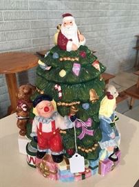 Spode Christmas Tree Cookie Jar