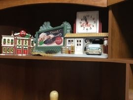 Items on computer desk