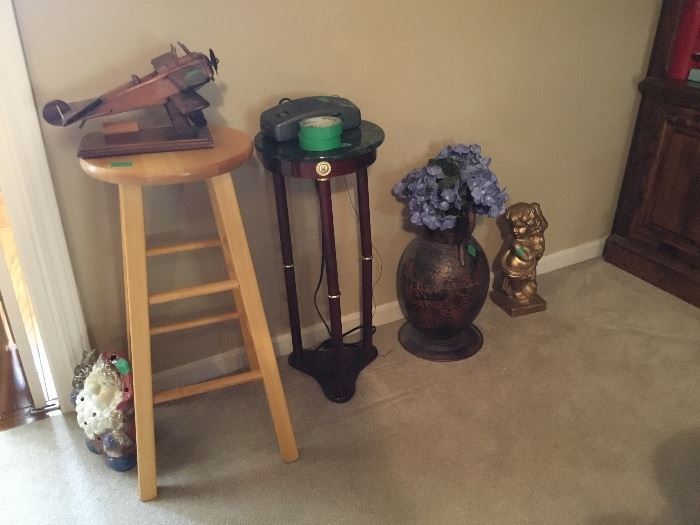 Stool and more decor