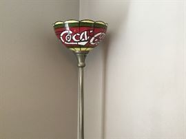Coca-Cola standing lamp
