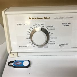 Kitchenaid dryer - bleach container