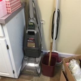 Steam Vac - Laundry Room items