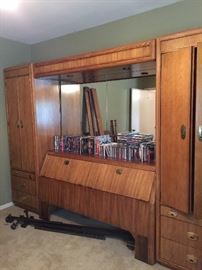 bed set and dvd & video