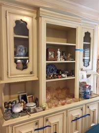 pink depression glass