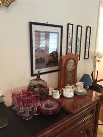 Kings Crown glassware